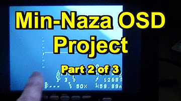 MinNaza OSD Project Part2 (Connecting GPS to MinimOSD)