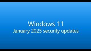 How to fix external camera not working after January 2025 Security updates in Windows 11