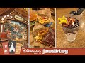 Lucky nugget saloon ribs  hamburger with ice cream at disneyland paris 2022