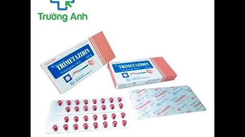 Trimetazidin 20 Khapharco - Thuốc điều trị chứng đau thắt ngực - Quaythuoctruonganh