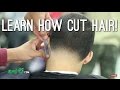 Haircut tutorial all even and taper out the back