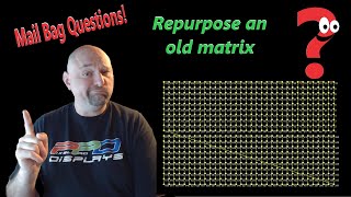New Use for an Old Matrix - xLights Custom Model Setup