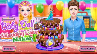 wedding doll cake game best game play by @ rushgamer00 😎 🎮🎮👈👈👆👆 screenshot 3