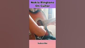 NOKIA RINGTONE On Guitar #Shorts #youtube #nokia #ringtone #nokiaringtone #MYGUITARSHORTS #guitar