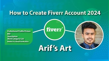 How To Create Fiverr Account Bangla Tutorial 2024  🔥