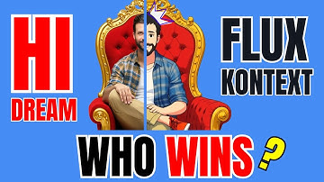 Who is Really The new king of AI image Editing. Hidream E1.1 or Flux 1 Dev Kontext.