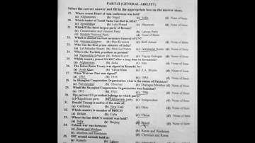 Fpsc MCQs| FPSC most Repeated mcqsfpsc past papers