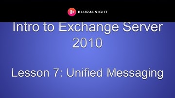Exchange Server 2010 Unified Messaging