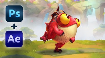 ¿Es POSIBLE animar CUALQUIER DIBUJO usando PHOTOSHOP y AFTER EFFECTS?