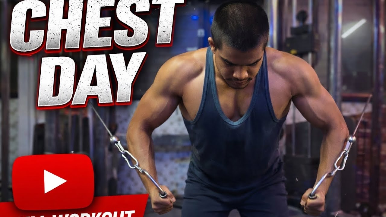 CHEST DAY 💪 | Full Chest Workout for Bigger Chest - YouTube