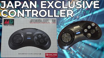 JAPAN EXCLUSIVE - Sega Mega Drive Switch controller UNBOXING!