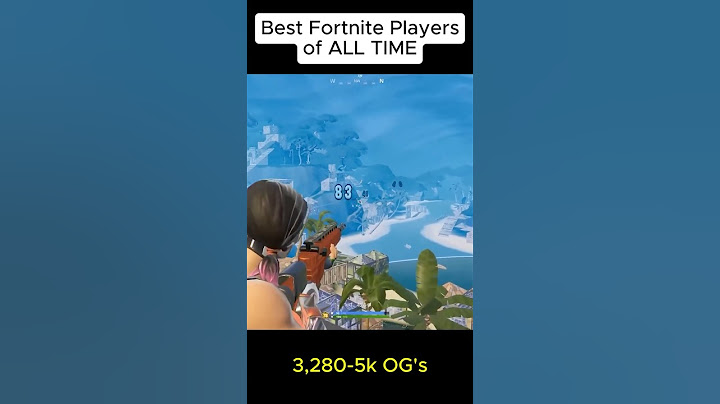 The BEST Fortnite Players Of ALL TIME
