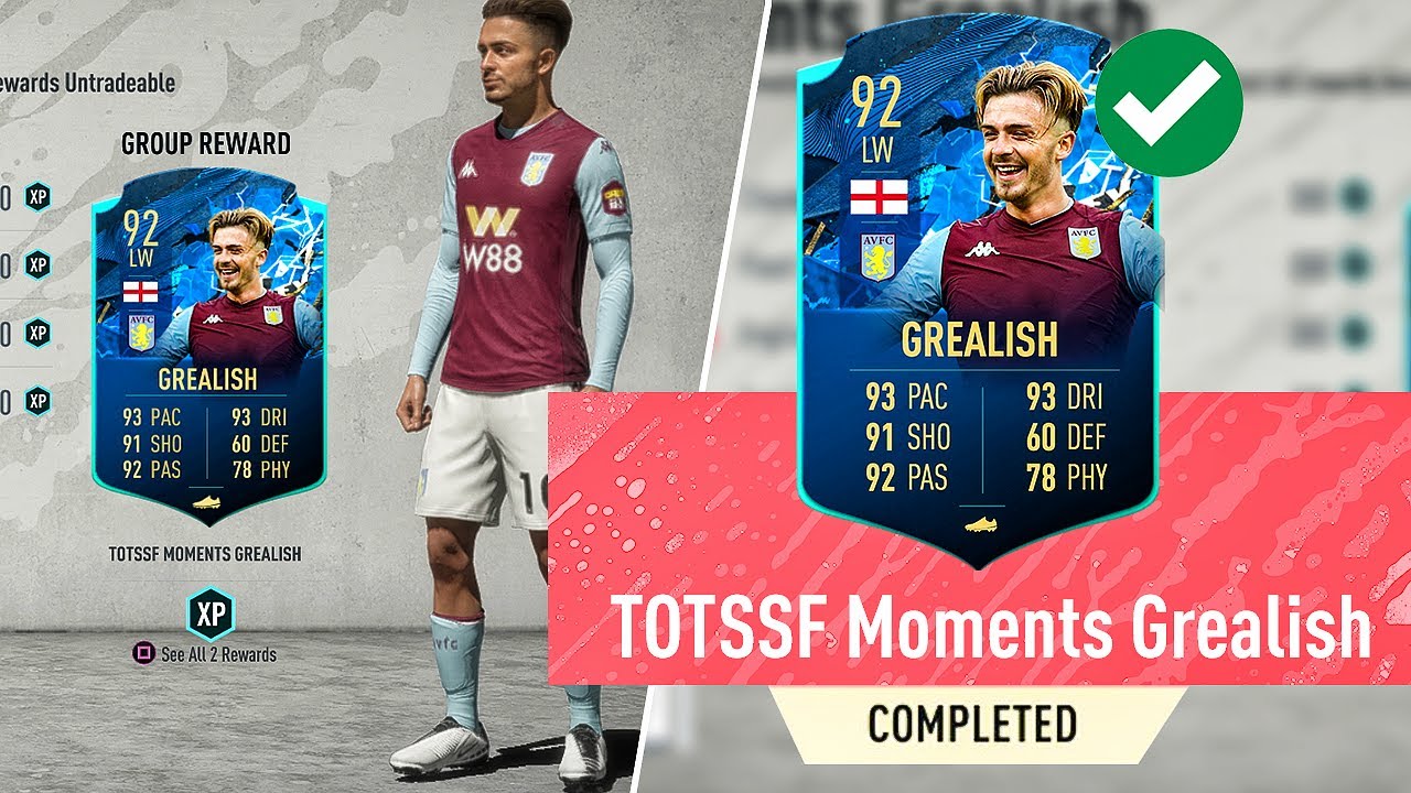 How To Get Grealish Totssf Guide Fifa 20 Youtube