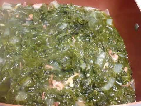 HOW TO TENDERIZE COLLARD, MUSTARD & TURNIP GREENS