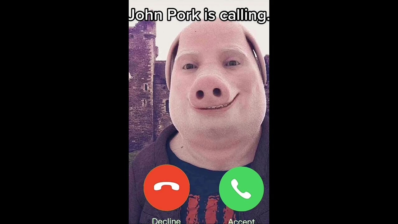 John Pork is calling by AnalogRingTransmission99590