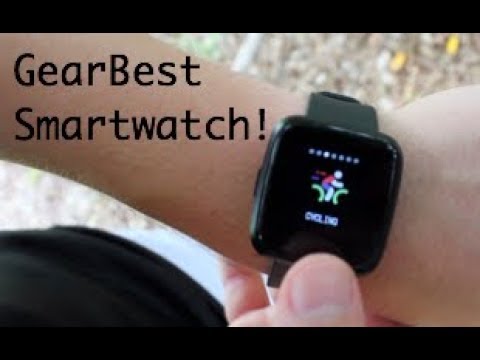 Smartwatch Fitness Tracker Review - Gearbest
