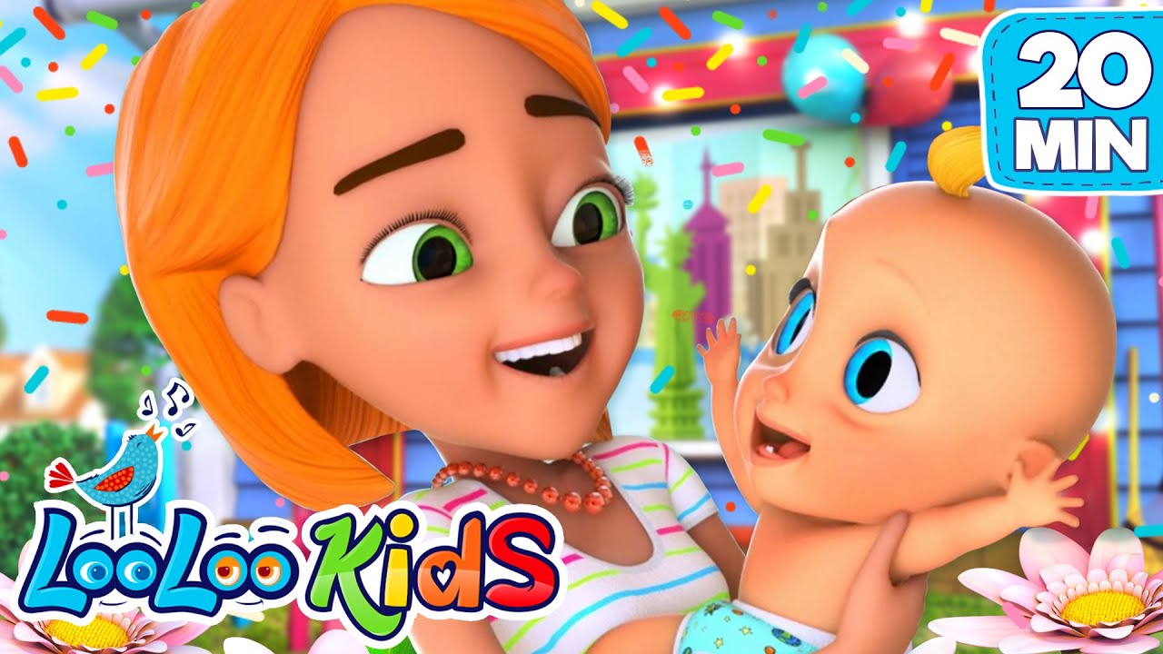 Kids Songs for Mother's Day with Johny Johny - LooLoo Kids Nursery Rhymes & Kids Songs