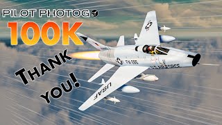 Unveiling the F100 Super Sabre: A 100k Subscriber Special