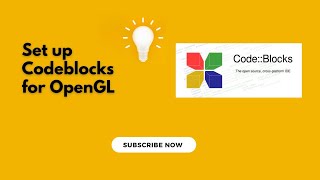 OpenGL setup in Code Blocks | Computer Graphics | OpenGL