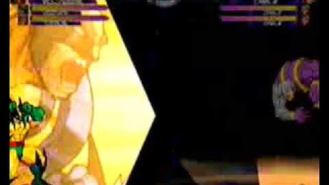 Marvel Vs Capcom 2 - Tripple assists in combo.