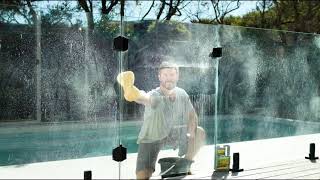 CLR - How to clean your Glass Pool Fence with CLR Calcium, Limescale & Rust Remover screenshot 3