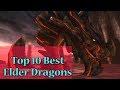 Top 10 Best Elder Dragons In Monster Hunter