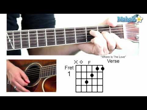 How to Play "Where Is The Love" by the Black Eyed Peas on Guitar