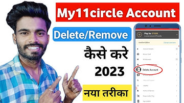 My11circle Account Delete Permanently | How to delete my11circle permanently About this video