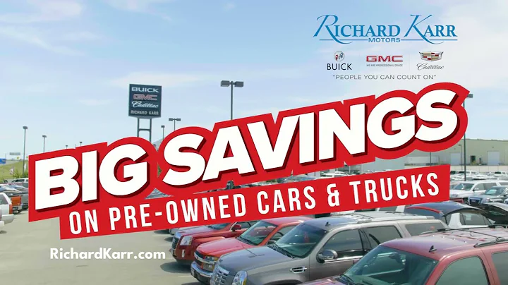 Richard Karr Motors Pre-Owned Deals Fall 2022