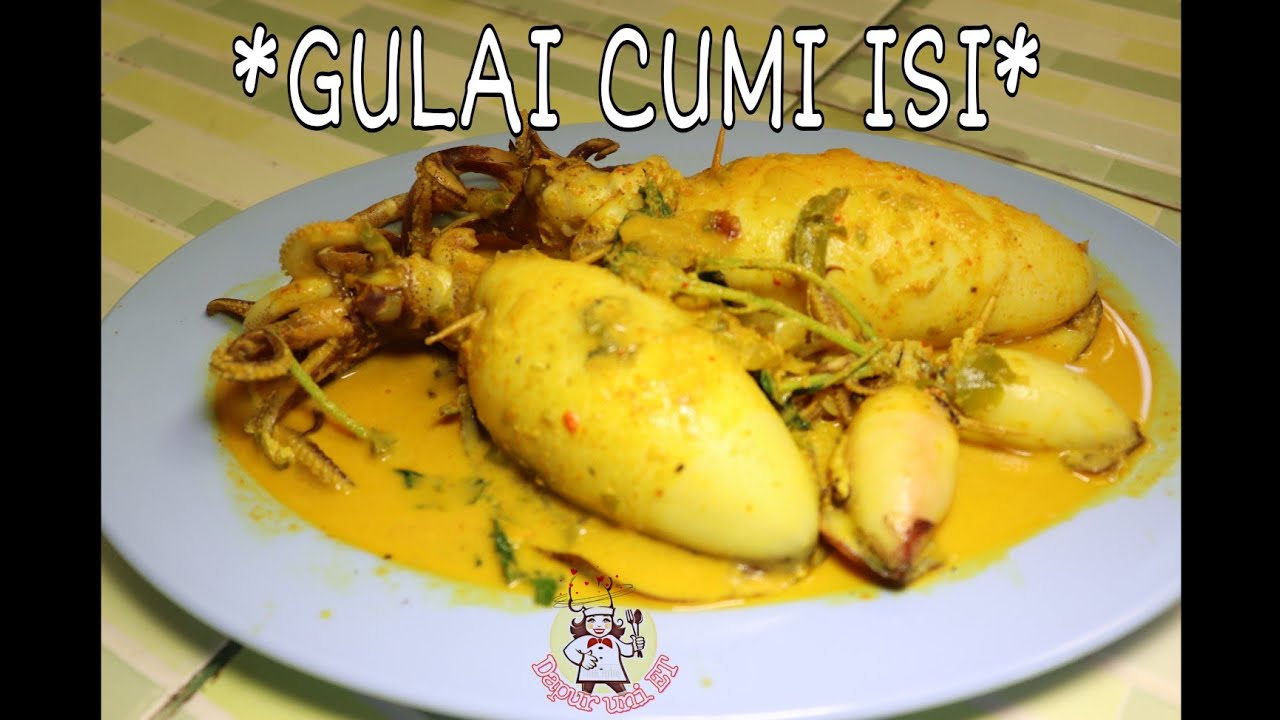 Resep GULAI CUMI ISI khas Dapur Uni ET