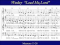 Bass Wesley Lead Me Lord Score