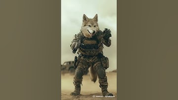 "Loyalty on the Frontline" #ai #aiart #military #gun #war #dog #desert #fight