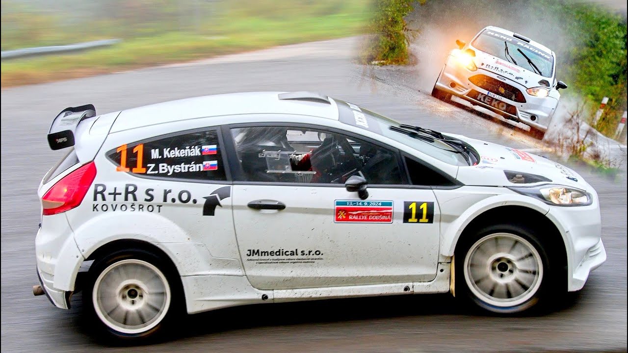 RALLY DOBŠINÁ 2024 M. KEKEŇÁK - Z. BYSTRÁN FORD FIESTA proto - YouTube