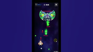Galaxy Attack - Space Shooter |destroyed 3 bosses| Our galaxy is attacked by alien shooter #shorts