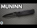 Real steel muninn folding knife  overview and review