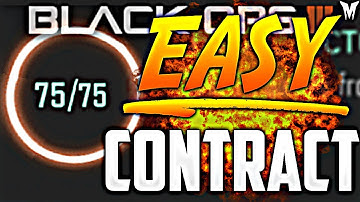 FASTEST WAY TO COMPLETE THE "75 WIN CONTRACT" in Black Ops 3! (Easy 75 Wins in BO3)