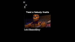 Test z fabuły fnafa pt.5 (NIEMOŻLIWY) #fnaf #fnaflore #fivenightsatfreddys #quiz