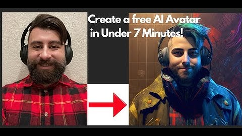 Create a free AI Avatar in Under 7 Minutes! ⏳