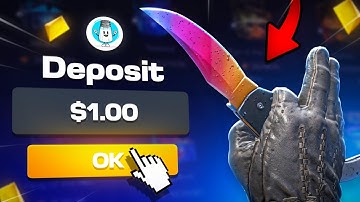 I turned $1.00 into a CS2 KNIFE on CLASHGG!