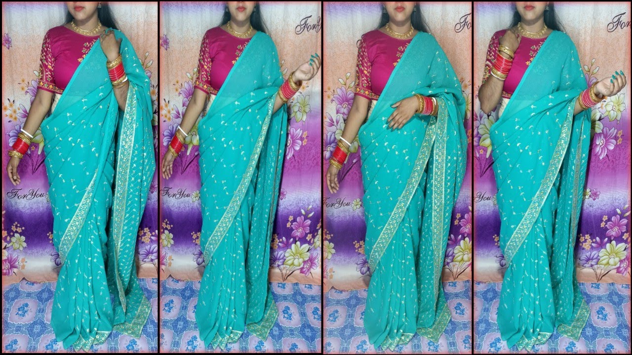 Open saree