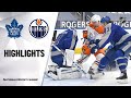 Maple Leafs @ Oilers 1/30/21 | NHL Highlights