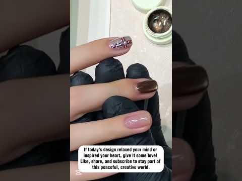 キュートで簡単なネイルアートデザイン | Tipioria Shorts | グリッターテクニック #nailart #nailartideas