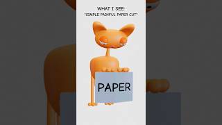 PAPER CUT (Animation Meme) @Ryanhdlombard #funny #cats #animation #meme