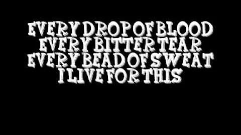 live for this - hatebreed lyrics