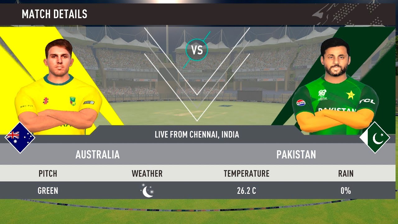   Pakistan vs Australia | Match 01 | T20I Series 2026 | PCB | rc swipe | rc 24