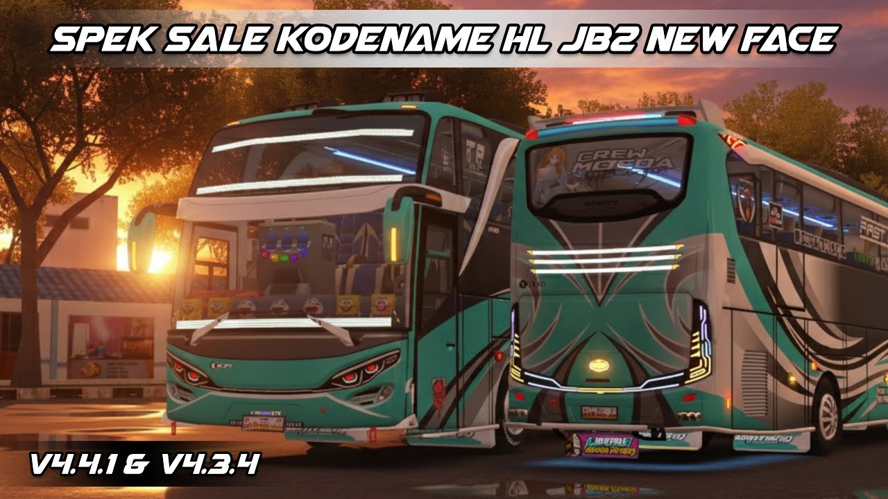 Face Jb2 SHARE‼️FREE KODENAME HEADLAMP SHD JB2 NEW FACE V4.4.1 & V4.3.4 | Bus ...