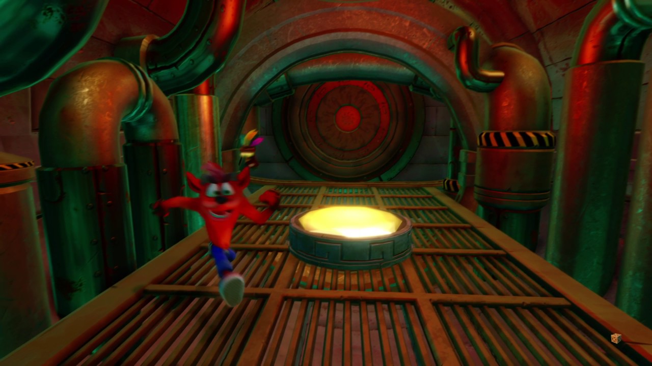 Crash Bandicoot N. Sane Trilogy Sewer or Later Yellow Gem Path YouTube