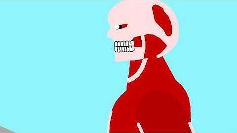 Toasty boi colossal titan vs titan shifters( stick nodes pro)