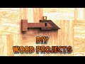 3D woodworking | DIY Wood Projects | clever wooden latch