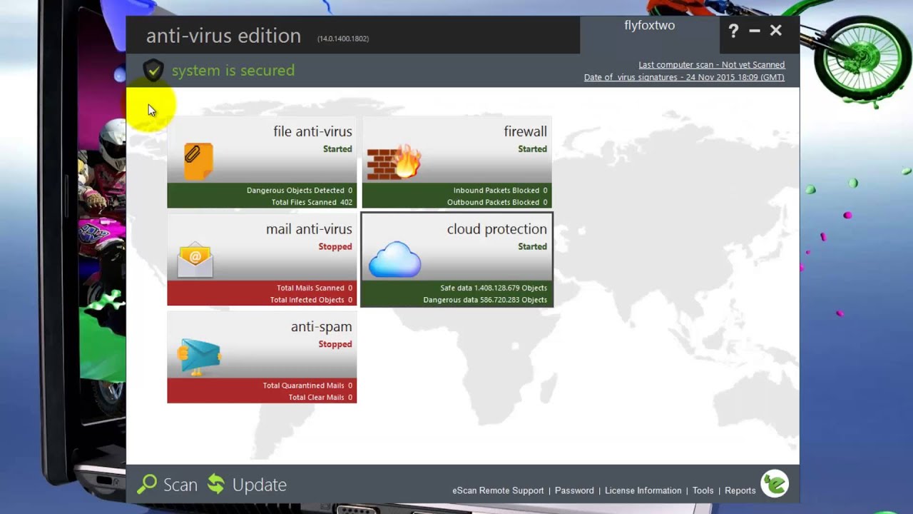 eScan Anti-Virus 14.0.1400.1802